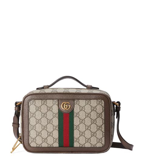 gold gucci crossbody|gucci crossbody with thick strap.